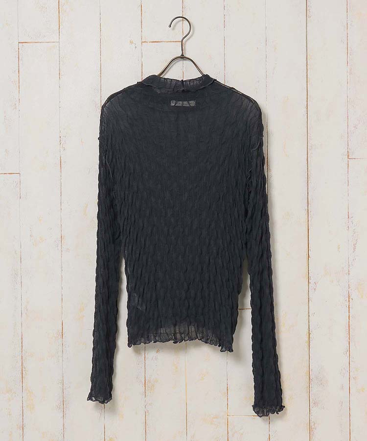 ≪SALE≫シアーメロータートルネックインナー