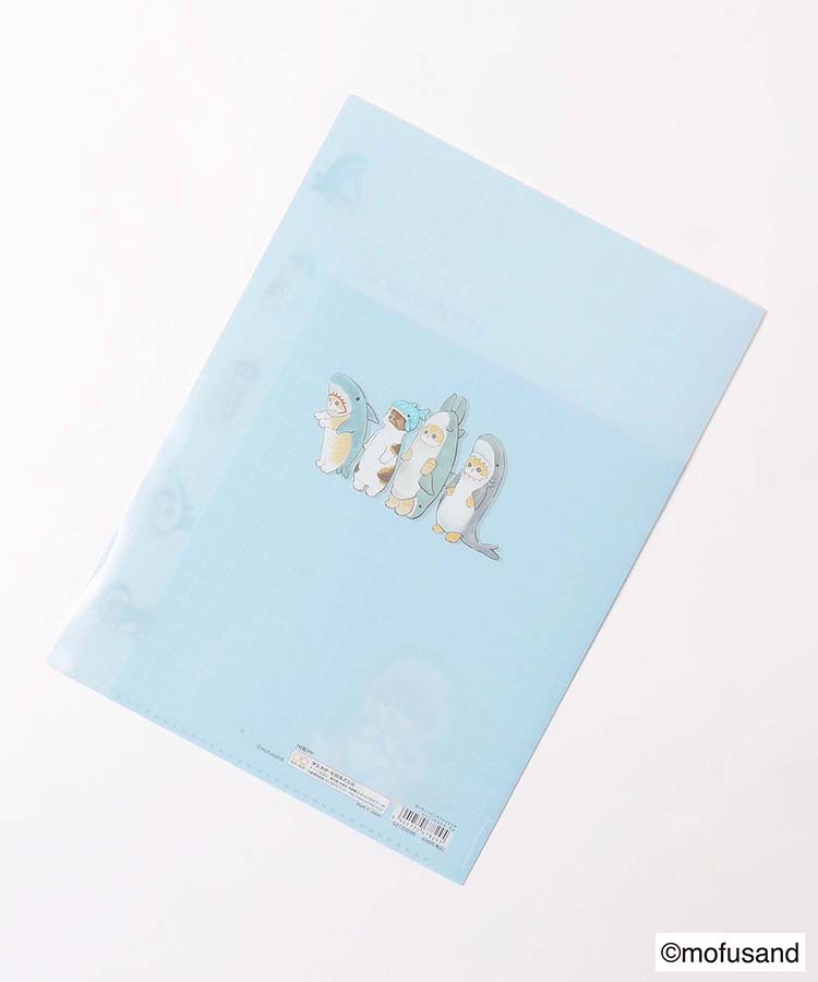 mofusand ダイカットクリアファイル5P