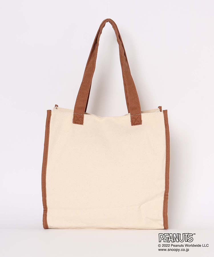 ≪SALE≫スヌーピーポケット付きキャンバストート
