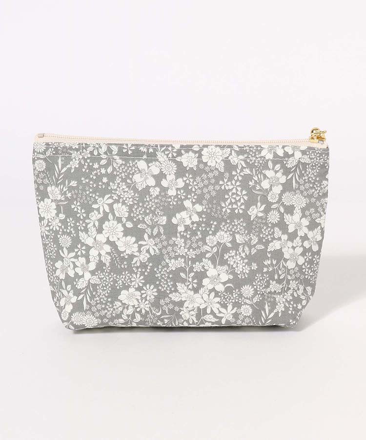 ≪SALE≫merci刺繍フローラル舟形ポーチ