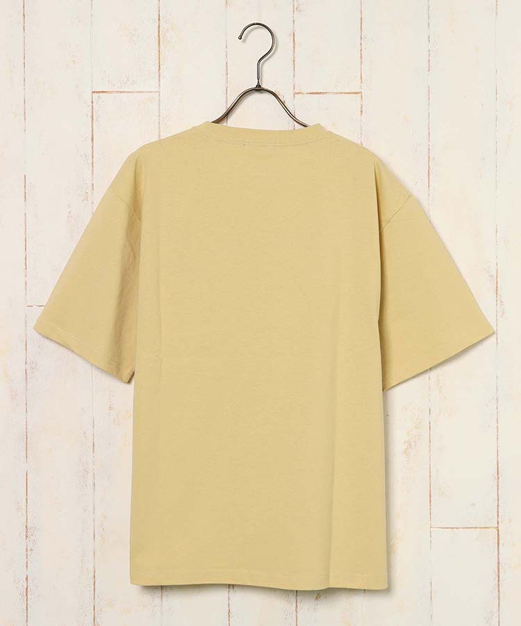 キャットポケット刺繍Tシャツ