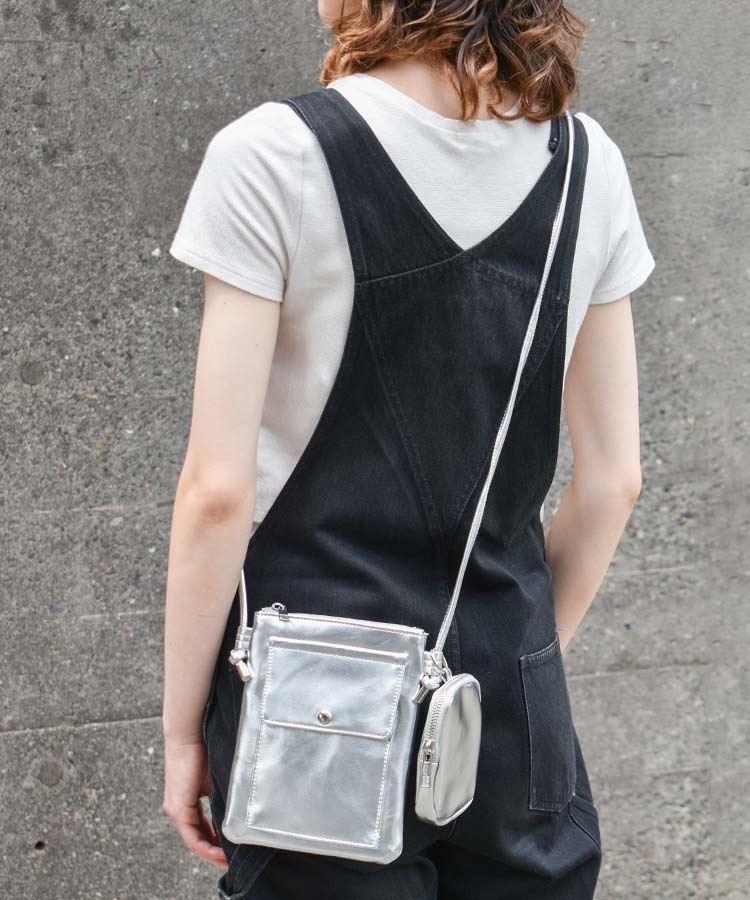 ポーチ付きミニショルダー