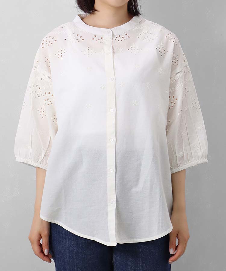 ≪SALE≫シフリー刺繍ブラウス