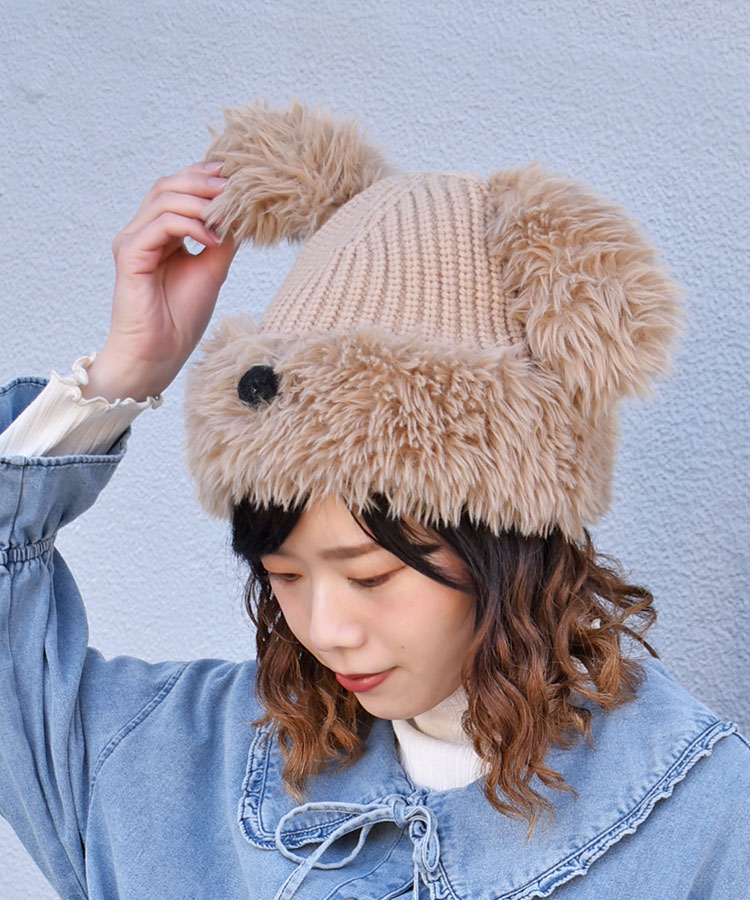 ≪SALE≫プードルニット帽