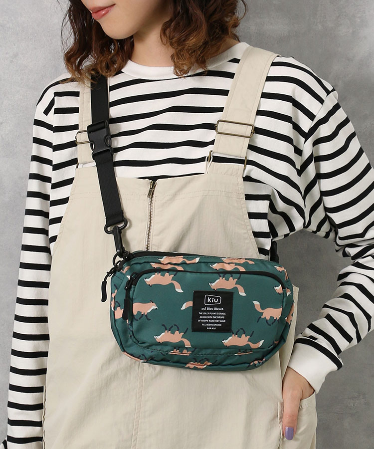 【KiU and BleuBleuet】KiUフロントポケットミニショルダー