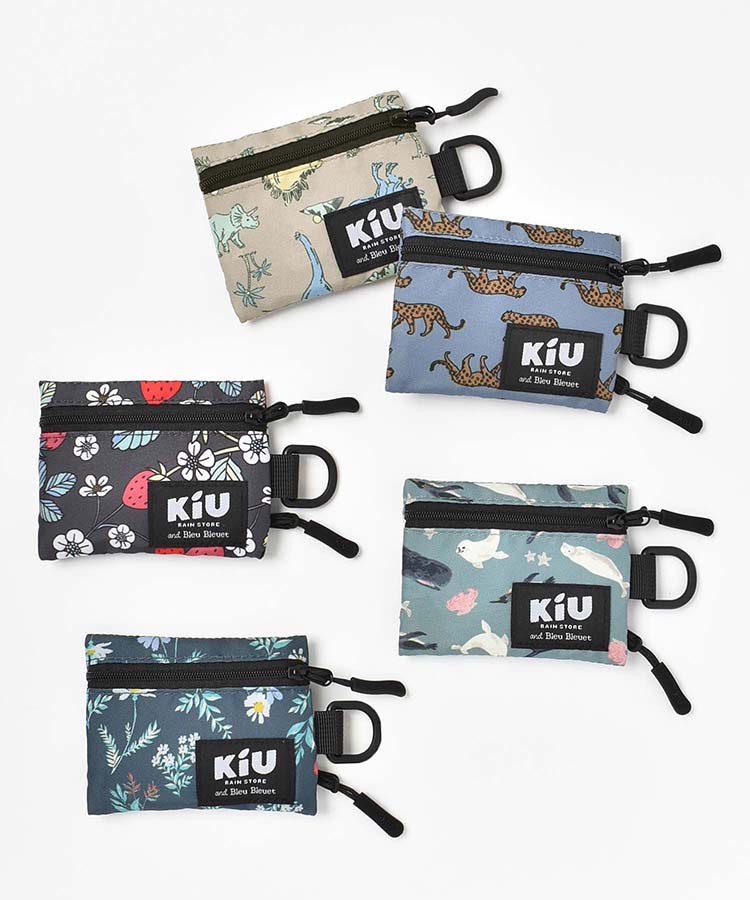 【KiU and BleuBleuet】KiUウォーターリペレントマルチケース