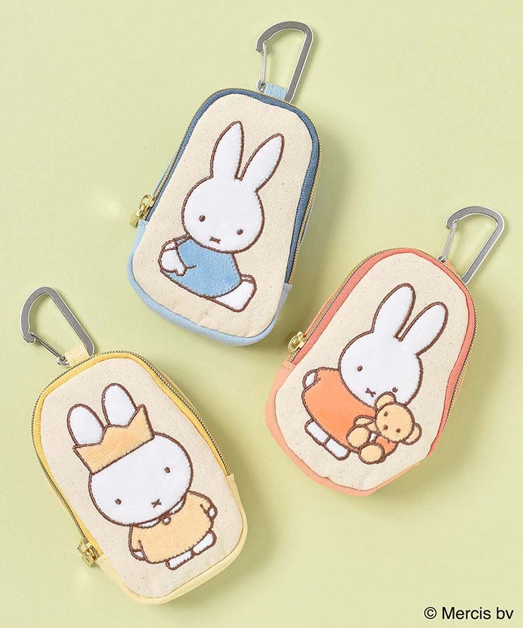 ≪SALE≫miffy70th anniversaryアップリケポーチ