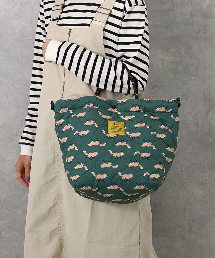 【KiU and BleuBleuet】KiUパデッドトートバッグ