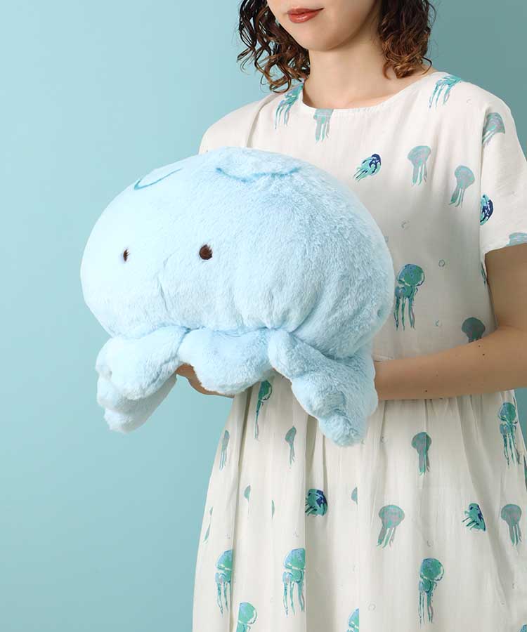 海中散歩もちだっこクッション