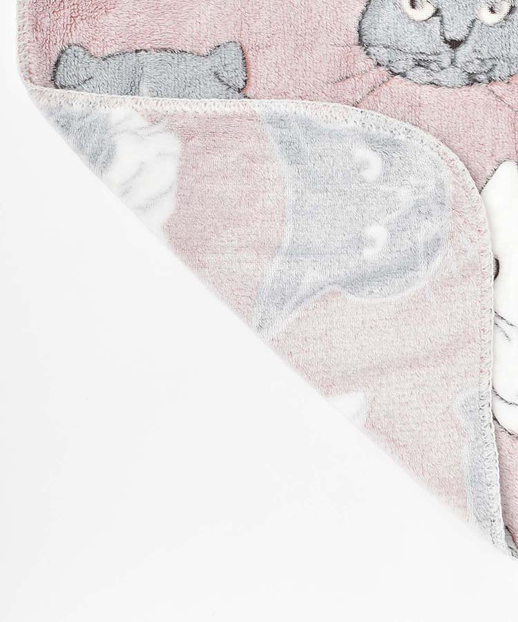 カルティエ　ブランケット WEB限定】ファニーブランケットL | Bleu Bleuet（ブルーブルーエ