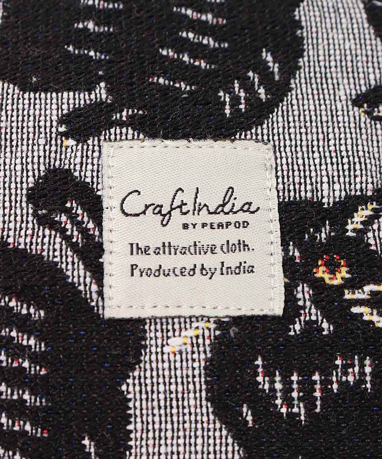 クラフトインディアネコマルチポーチ