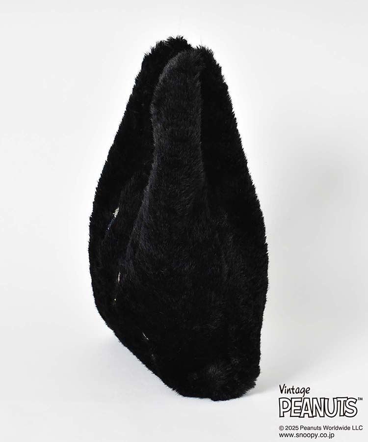 PEANUTSファーショッパートート