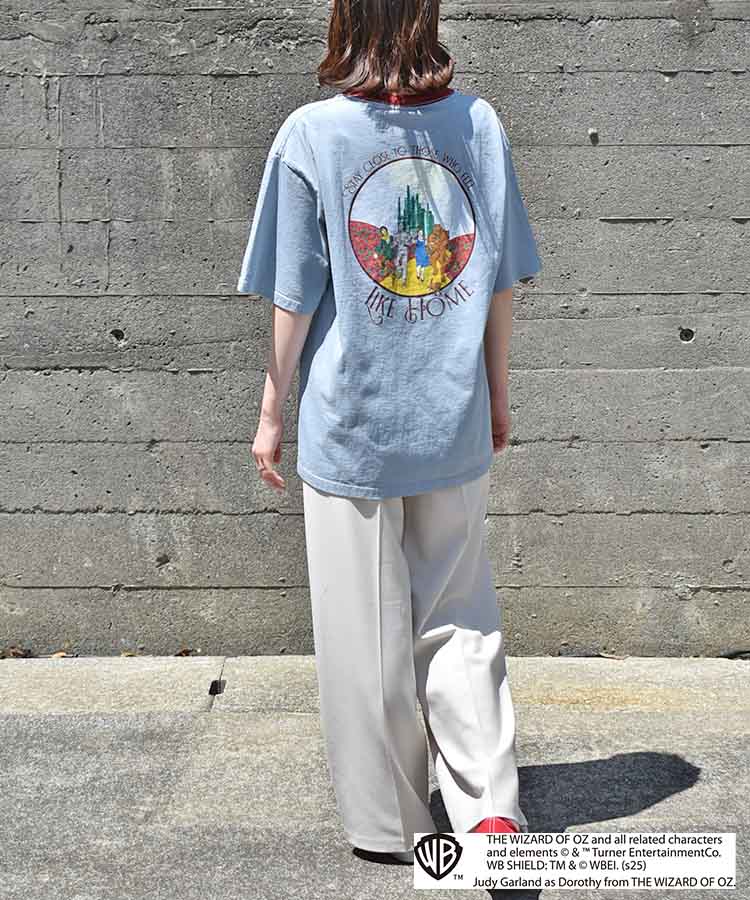 オズの魔法使リンガーバックプリントTシャツ