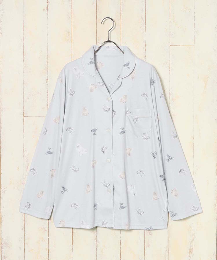 いぬ柄ルームウェア上下セット