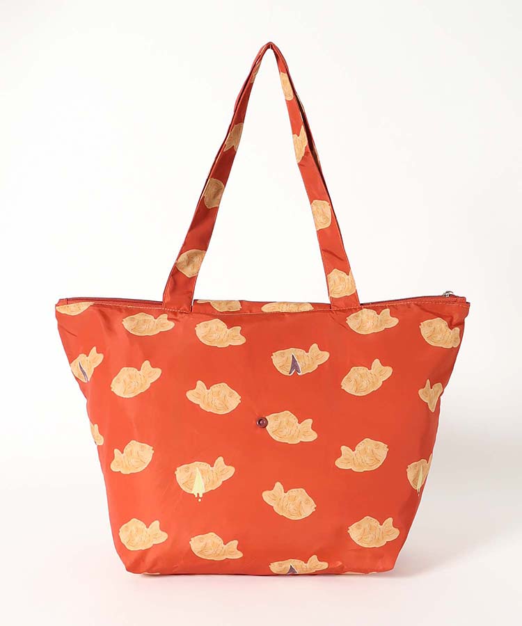 ファスナー付きトートエコバッグ