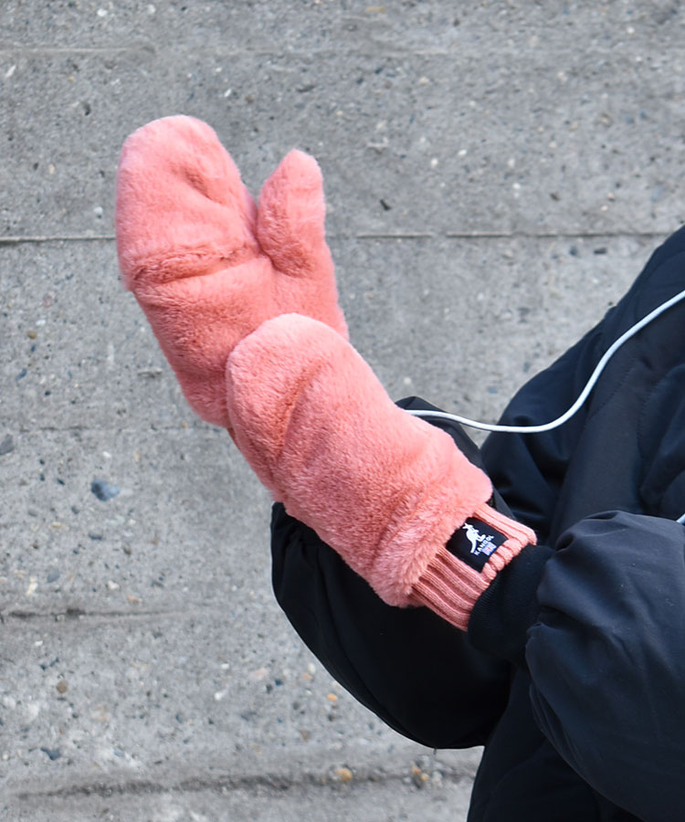 KANGOLストラップ付きミトングローブ