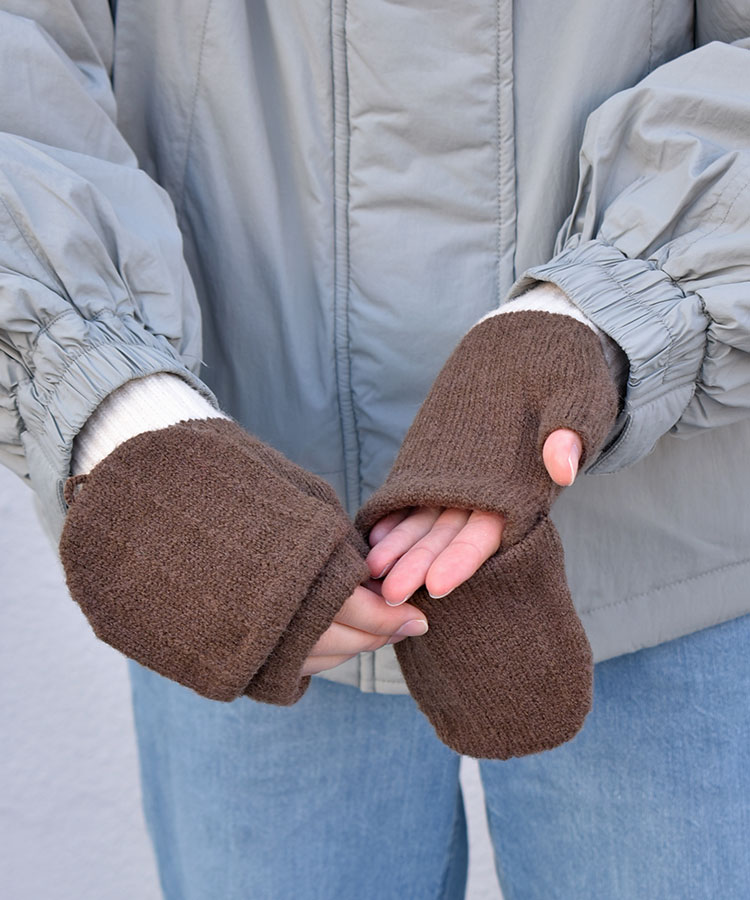 MOZフード付ミトン