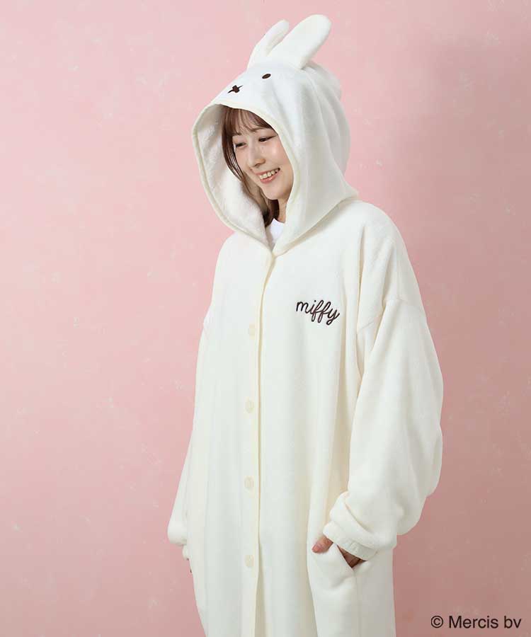 ミッフィーふわもこなりきりガウン