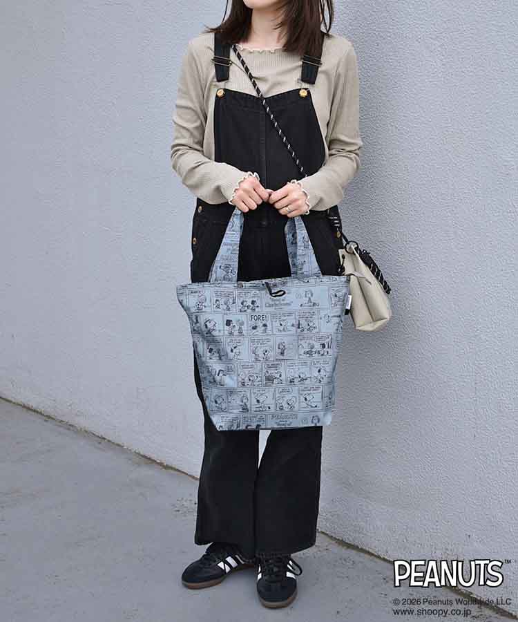 PEANUTS箱入りエコバッグM