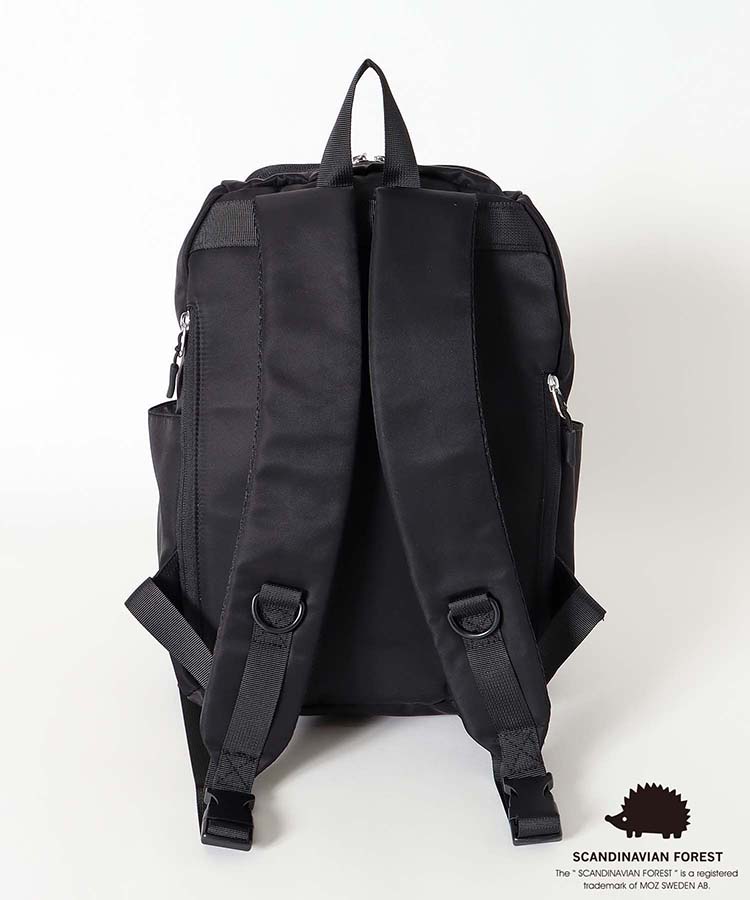 ＜はっ水加工＞スカンジナビアン多収納リュック