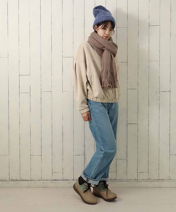 バイカラーライトスニーカー