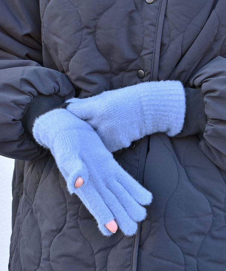 Blandラメニットグローブ