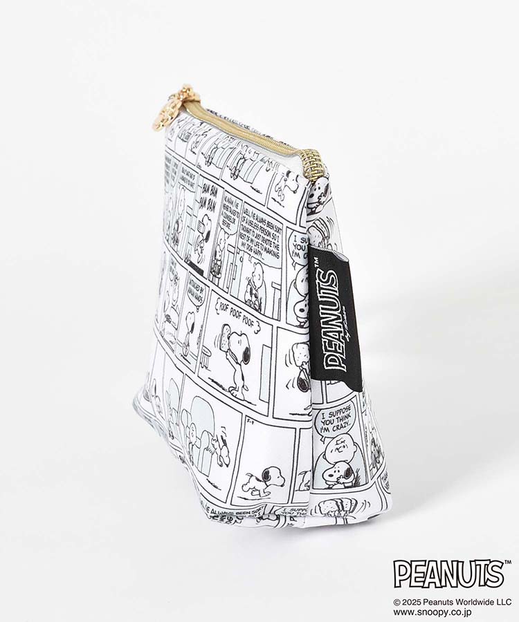 PEANUTS コミック柄ポーチ