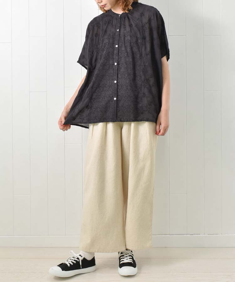 ≪SALE≫パッチワークドルマンブラウス