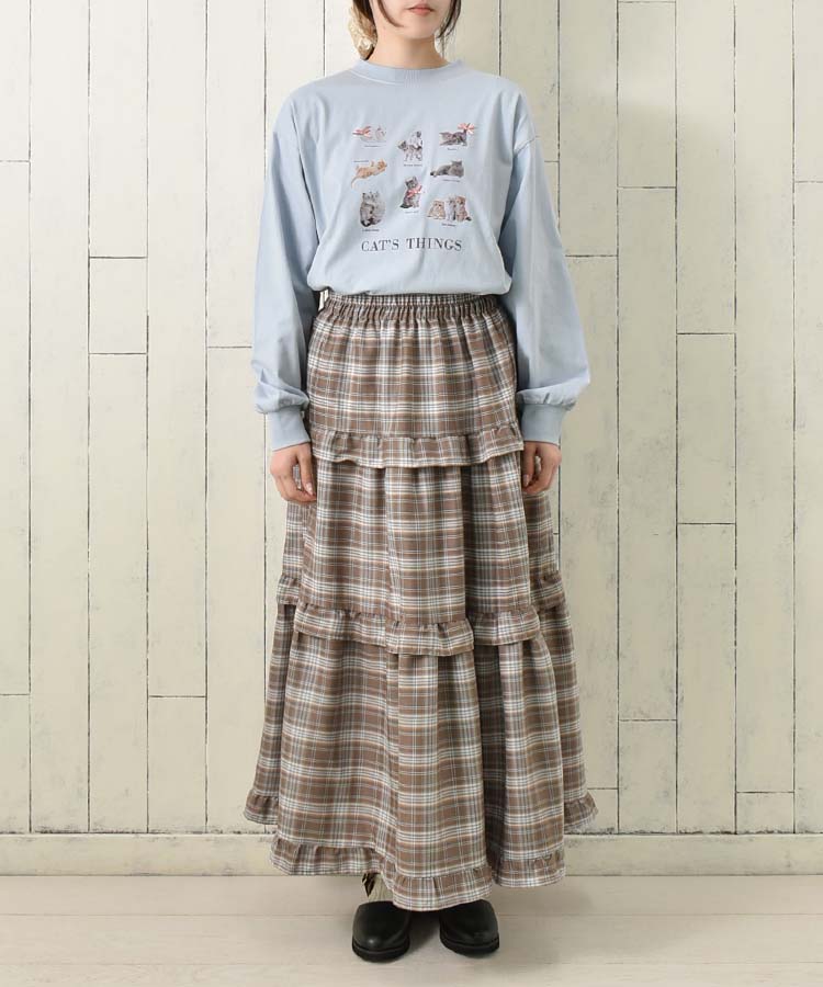 le petale CATsリボンロンT