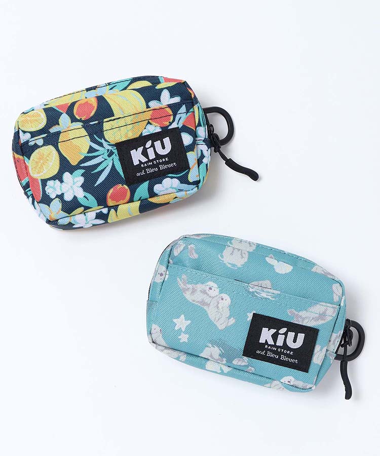 【WEB予約 6/11～順次発送】【KiU and BleuBleuet】KiUウォーターリペレントポーチM