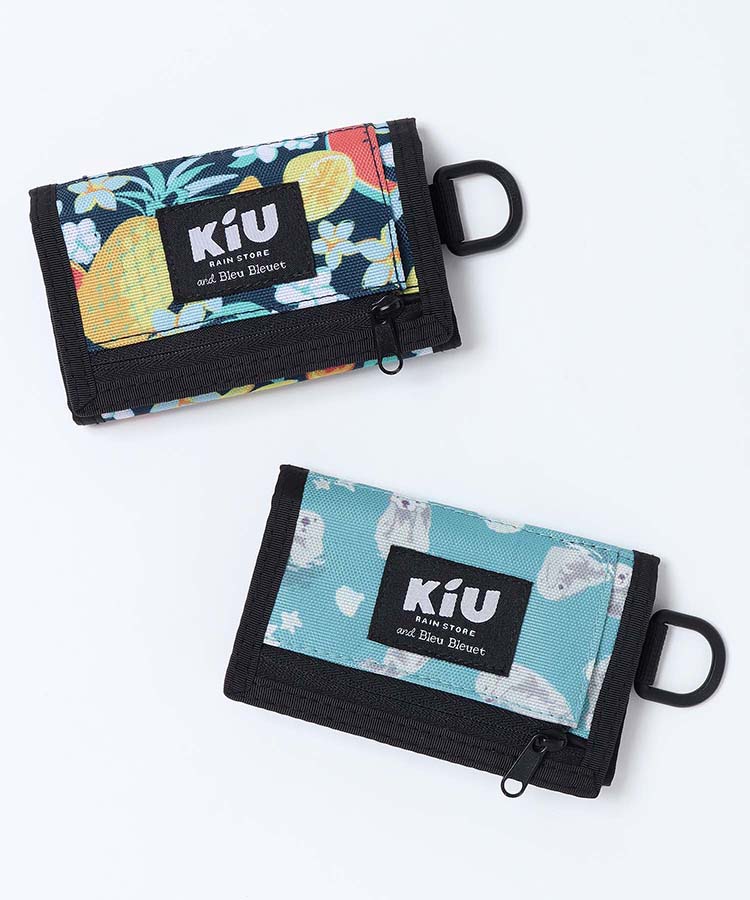 【WEB予約 6/11～順次発送】【KiU and BleuBleuet】KiUウォーターリペレントウォレットタイプA
