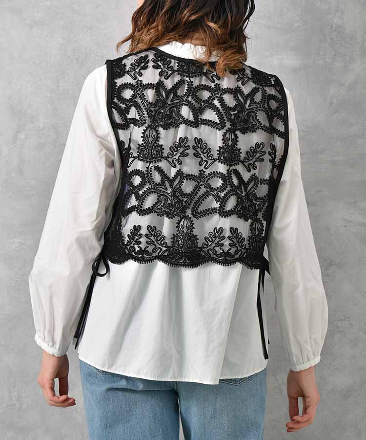 チュールテープベスト