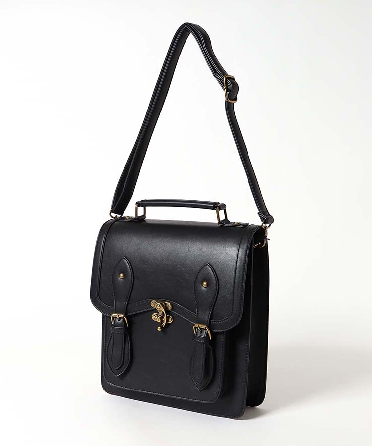 3WAY縦型サッチェルショルダー