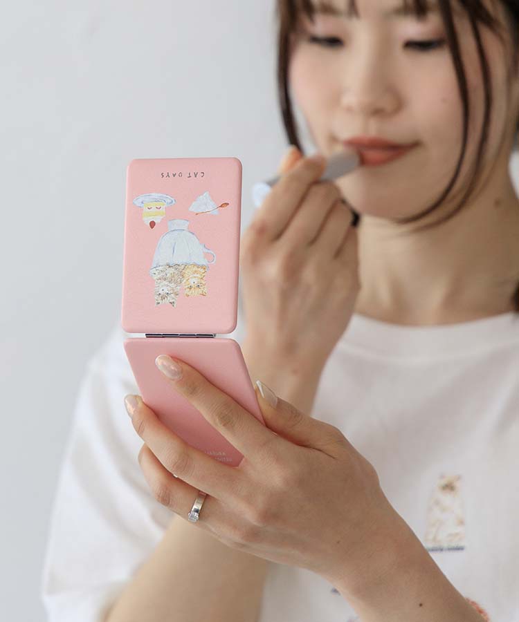 利光春華コンパクトミラー