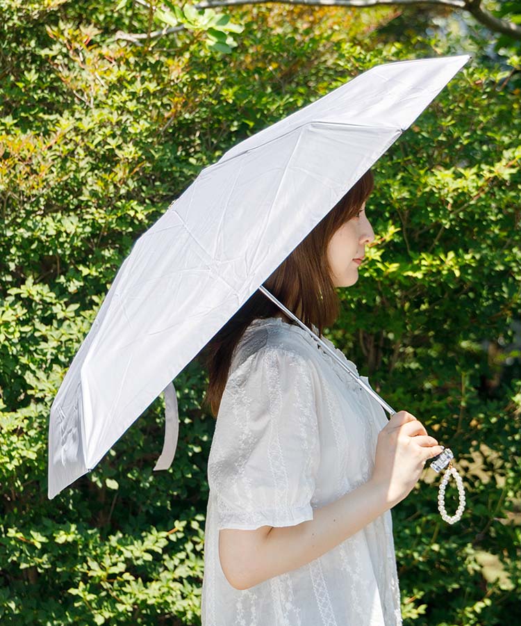 【WEB限定】パールチャーム付き晴兼折傘