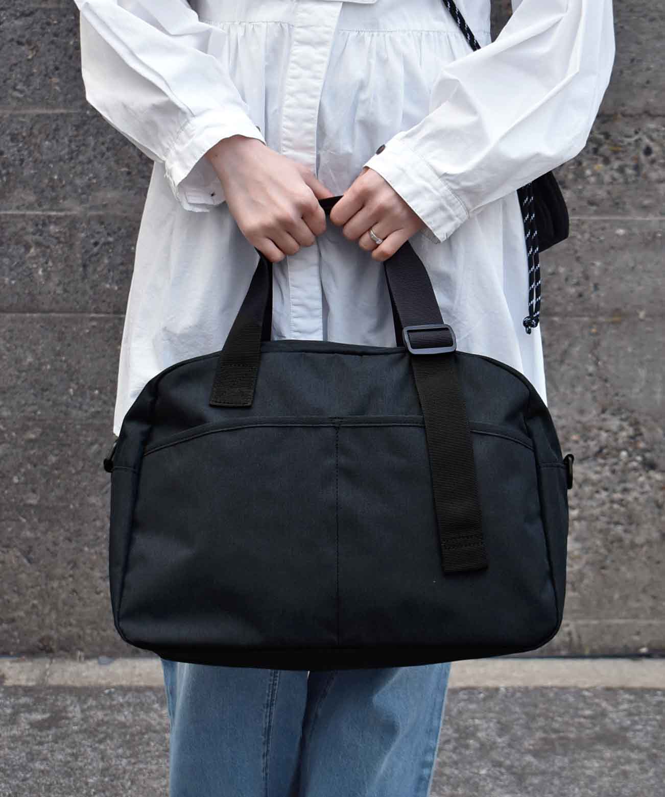 拡張ボストンバッグ