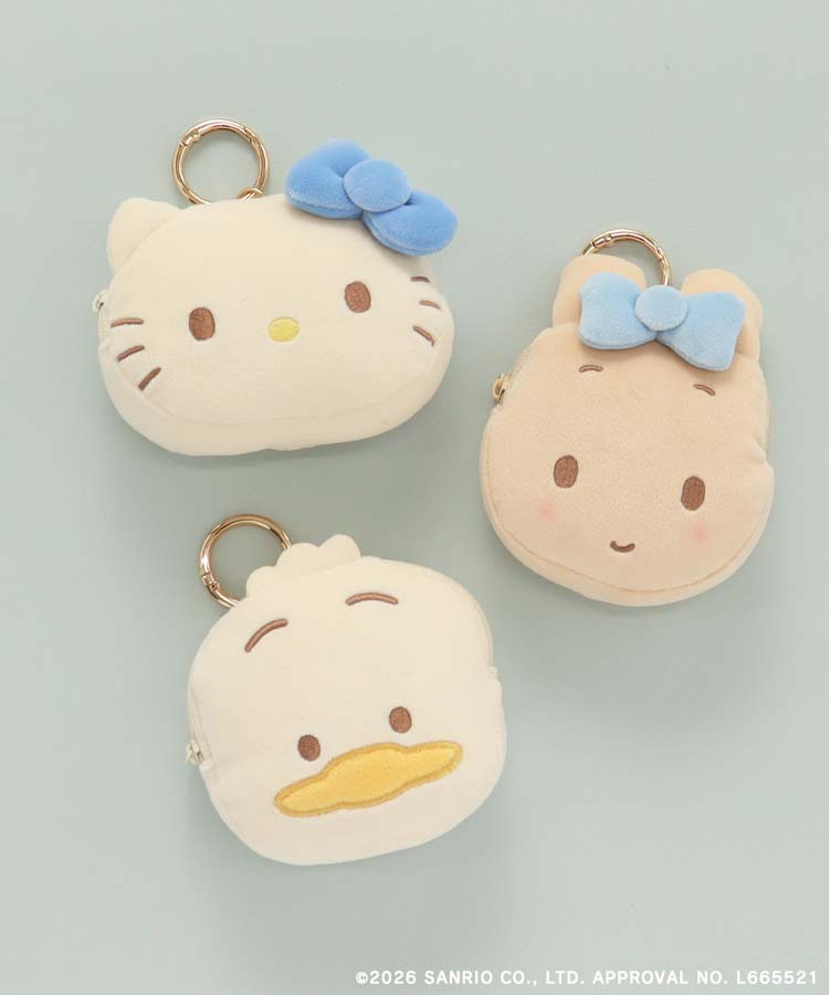 ≪SALE≫Bleu Bleuet×サンリオキャラクターズもちもちカラビナポーチ