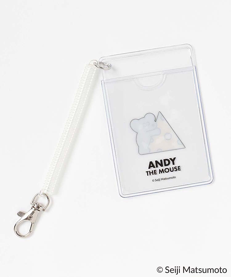 ねずみのANDYクリアパスケース