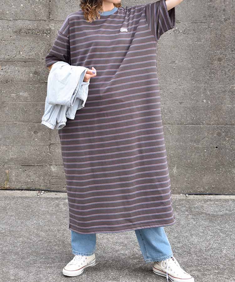 Bouncy.ボーダーワンピース