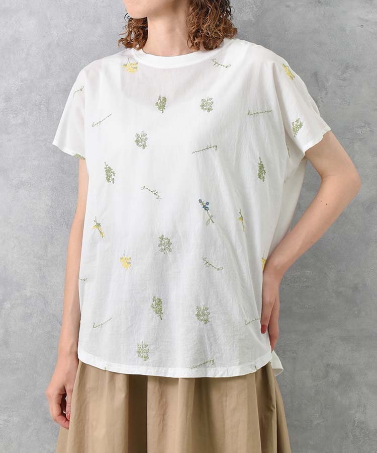 ≪SALE≫総刺繍Tシャツ