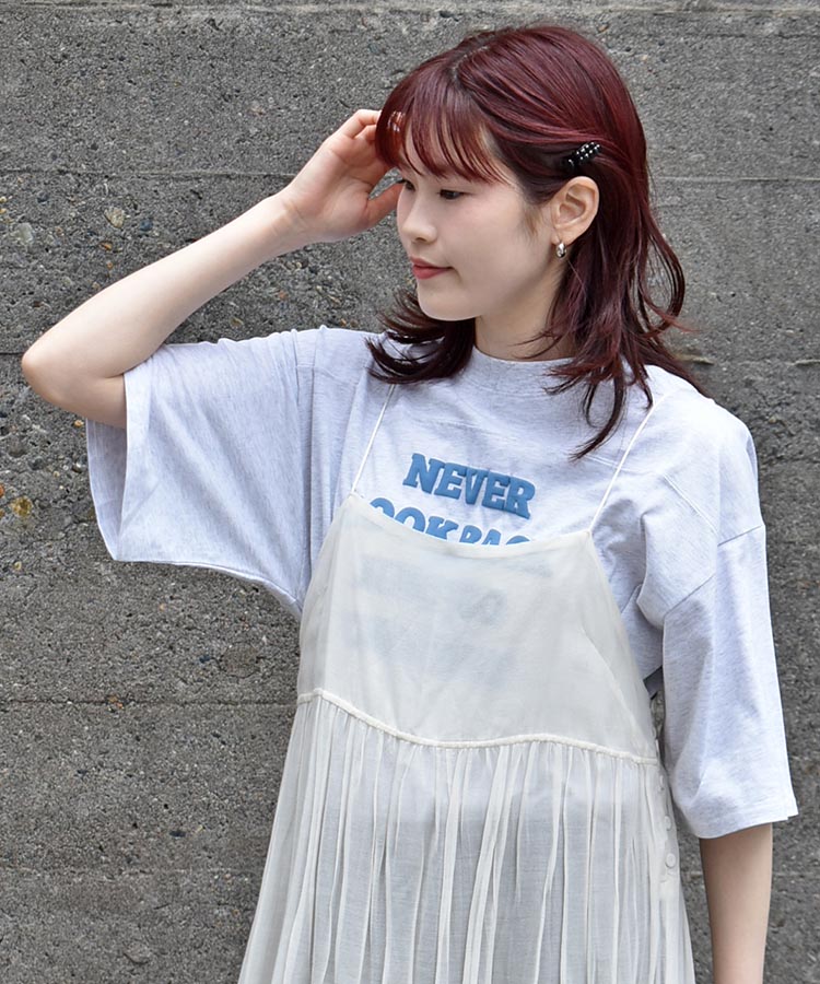 ロゴフットボールTシャツ