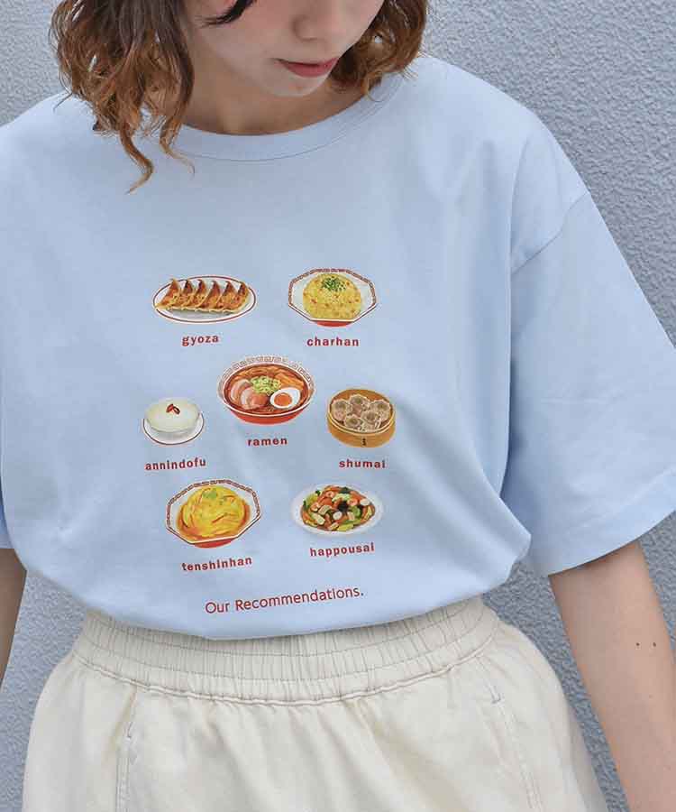 中華メニューロゴTシャツ