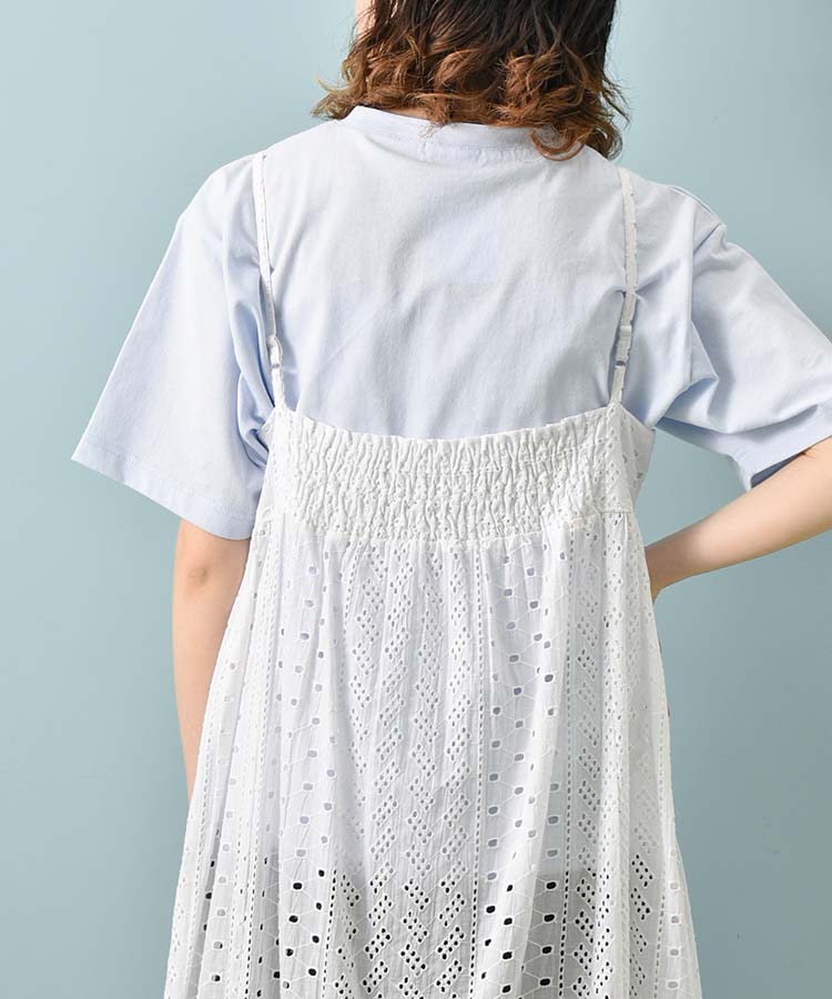 海の生き物ビーズ刺繍Tシャツ