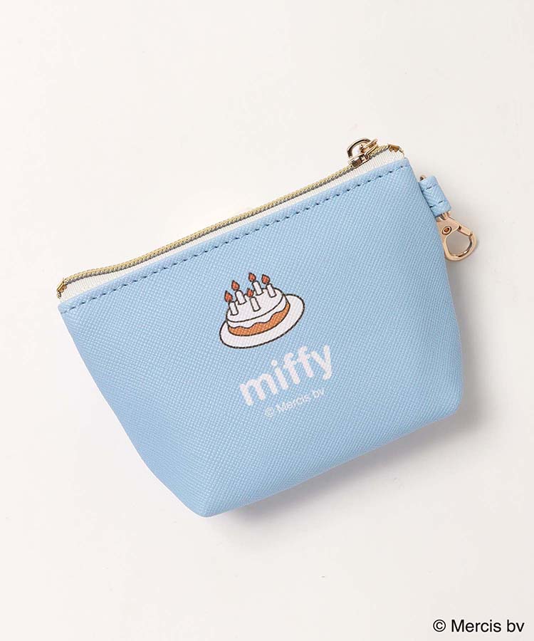 MIFFY CELEBRATIONマイクロミニ台形ポーチ | Bleu Bleuet（ブルー
