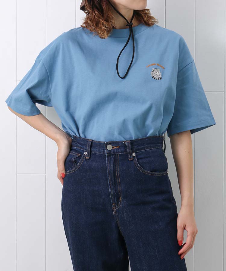 ≪SALE≫マヌルネコ刺繍Tシャツ