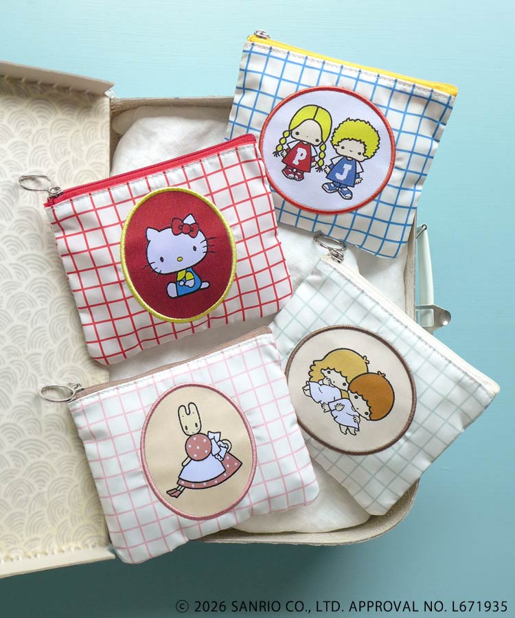 SANRIO CHARACTERS ミニフラットポーチ