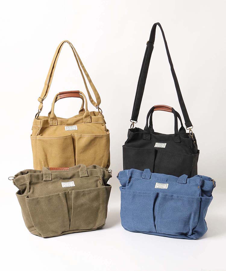 ≪SALE≫5ポケットキャンバスミニトート