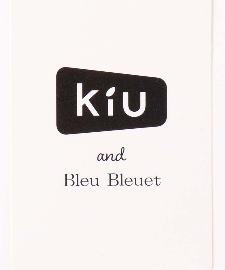 【KiU and BleuBleuet】ウォーターリペレントマルチケース