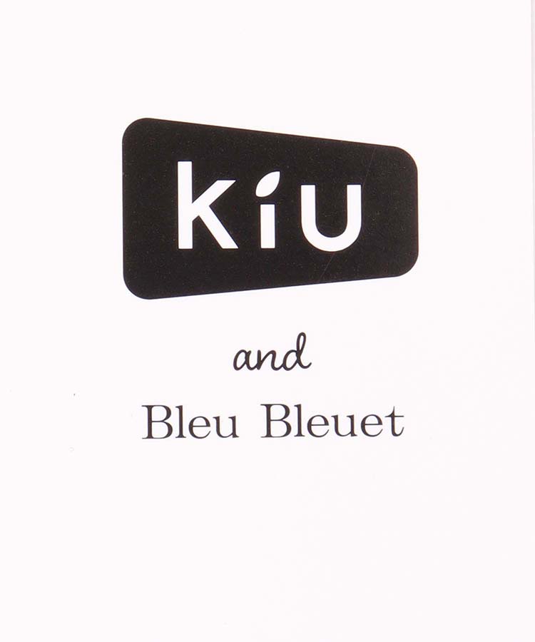 【KiU and BleuBleuet】ウォーターリペレントポーチM