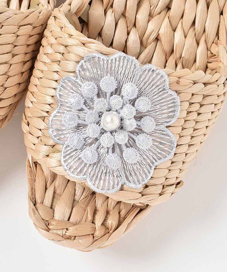 ≪SALE≫シアーフラワーガマスリッパ